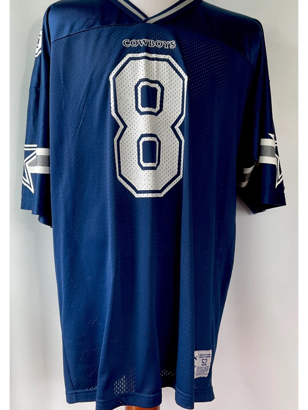 Vintage Champion Dallas Cowboys Troy Aikman #8 Jersey Size 52